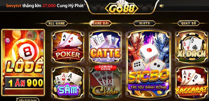 Giới thiệu vài nét về game Xì Tố Go88